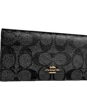 Coach wallet in signature canvas